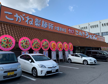 写真：こがね製麺所 丸亀原田店