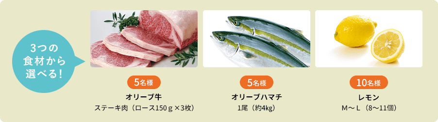 3角食材から選べる！