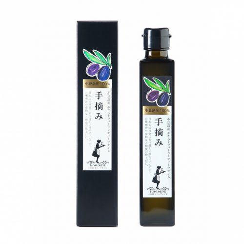 Shodoshima extra virgin olive oil "hand picking"