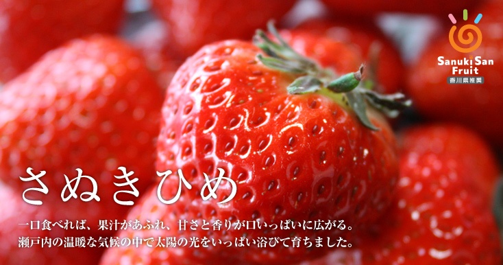 Photo of strawberry (Sanukihime)