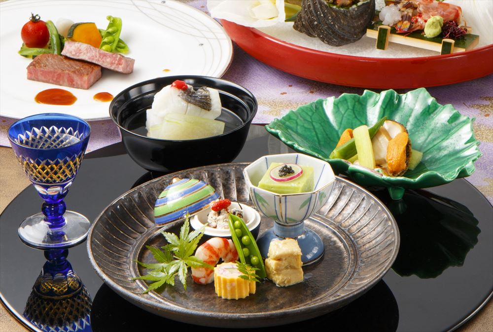 ホテルパールガーデン レストラン瀬戸の花の料理