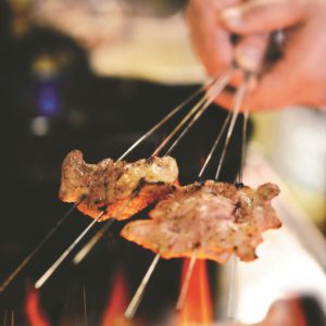 海鮮，壽司，日本酒北陸屋的肉類料理
