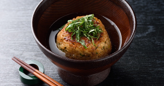 オリーブハマチのなめろう 焼きおにぎりダシ茶漬け かがわの食 Happyプロジェクト