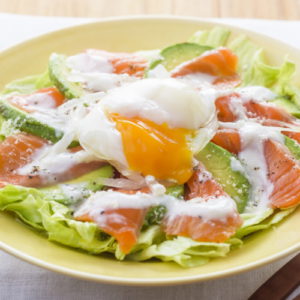 Sanuki Salmon Caesar Salad