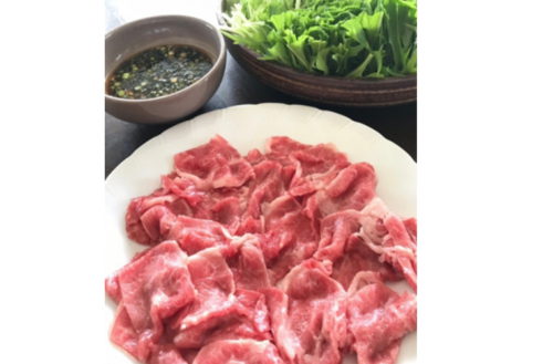 Olive beef arm meat shabu-shabu