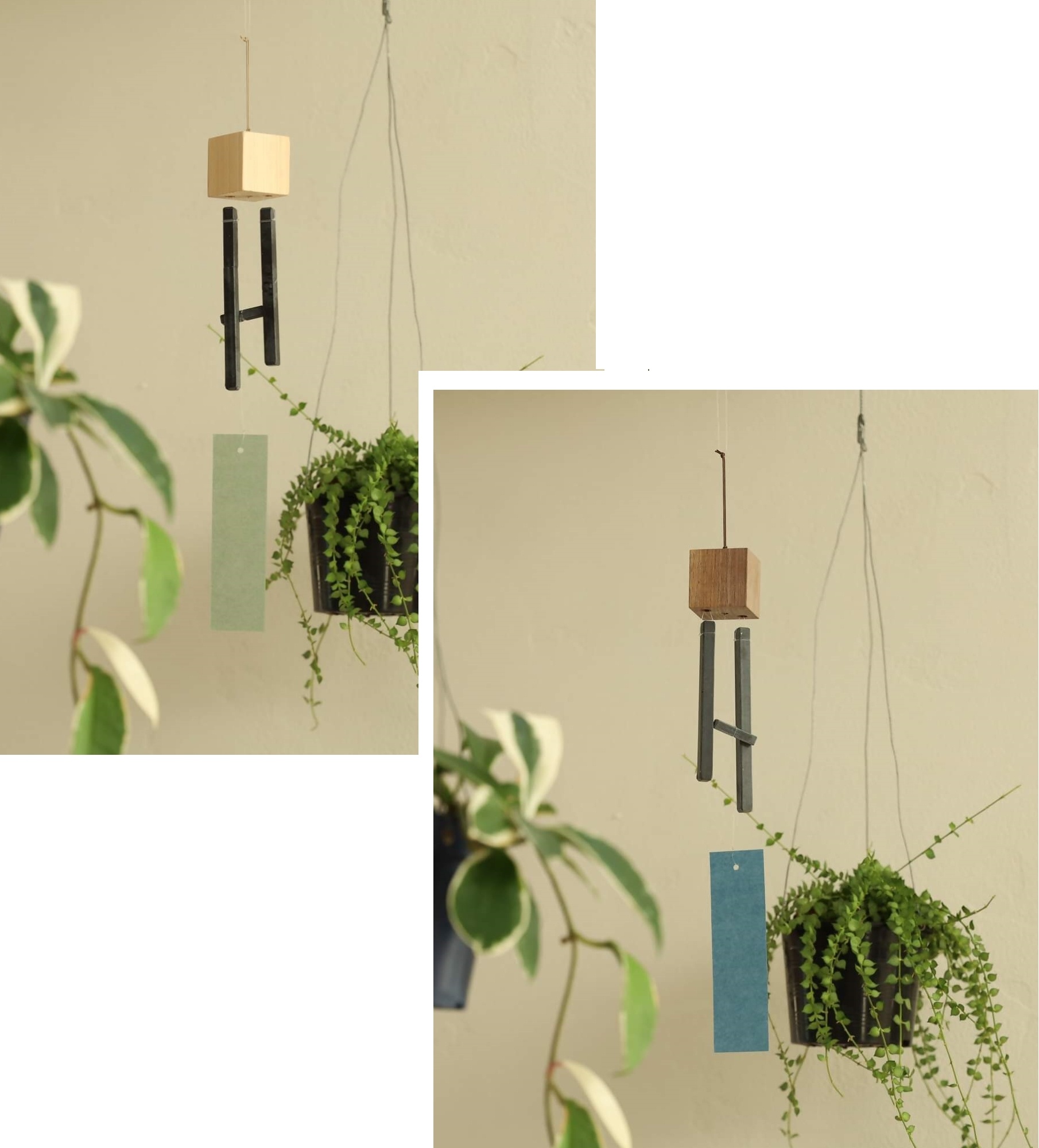 Sanukite wind chimes