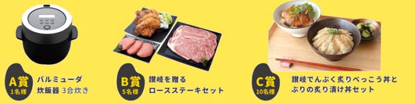 2022さぬき米大集合賞品