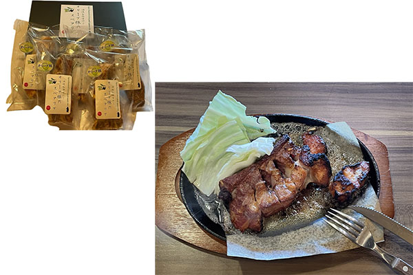 Sanuki specialty bone-in olive pork spare ribs